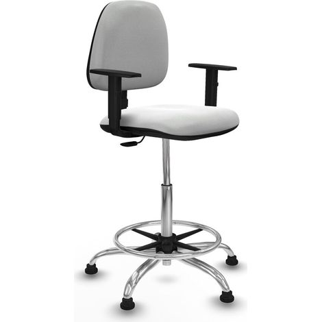 Sedia da Ufficio Piqueras y Crespo B1D05RT Bianco Alta (1/5)
