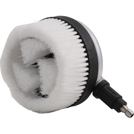 Solution de lavage de voiture efficace Brosse rotative haute pression avec connecteur rapide mâle 1/4, élimination rapide de la saleté (1/5)