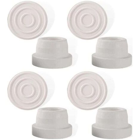 Lot de 4 butoirs en caoutchouc pour échelle de piscine, adaptés aux tubes de 4,8 cm de diamètre intérieur, bouchons pour échelle de piscine creusée, accessoires de protection pour revêtement de