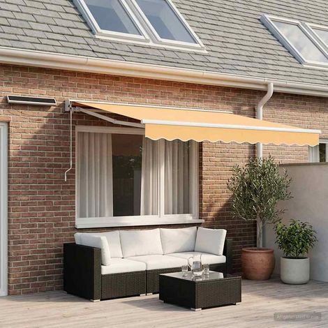 Teenpull – Elektrische ausziehbare Markise Sand 3 x 2,5 m (1/5)