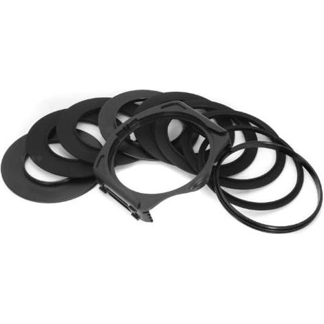 Juego de anillos adaptadores para portafiltros de 49, 52, 55, 58, 62/67/72/77/82 mm