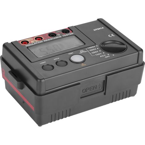 Testeur de multimètre et de voltmètre d'isolation Uni T UT501A 1000 V (1/5)