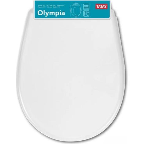 TAPA WC OLYMPIA BLANCO - 4404001