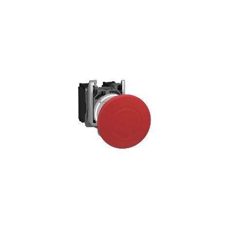 Harmony - bouton poussoir arrêt d'urgence XB4 - Ø 22mm - rouge - pousser/tirer