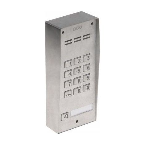 Aco Como-Pro-Code-A1-NT interphone numérique acier inoxydable (1/3)