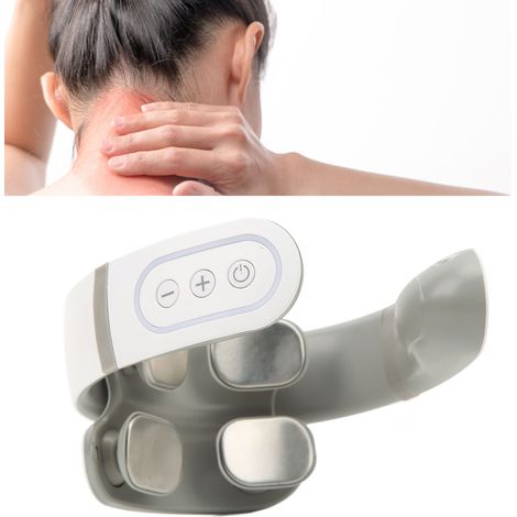 Elektrisches Nackenmassagegerät mit Pulsfunktion, ergonomischen Vibrationen und 3 Modi. Intelligente Nackenmassage für die Halswirbelsäule – AquaForge (1/5)