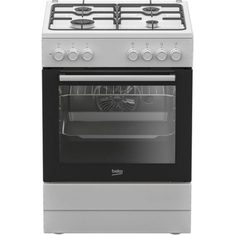 Cocina Beko fbe62120wd 4 quemadores gas horno eléctrico (1/5)
