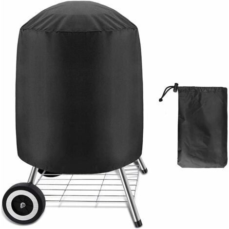 Impermeable Cover for Barbecue, (61 × 70 cm)BBQ Grill Cover,Barbecue all'aperto Grill Cover,Testessuto Oxford 210D,Copertura per Barbecue anti-UV con cinghia Laterale Antivento (1/5)