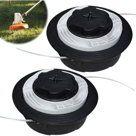 2 cabezales de desbrozadora AutoCut C6-2 para Stihl FS38, FS40, FS50 y FSE81.