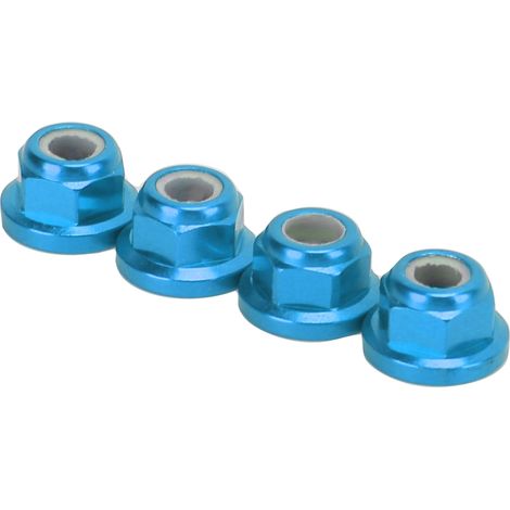 Sicherungsmuttern aus Aluminiumlegierung für TRAXXAS UDR 1/7 RC-Car Ersatzteile - Blau (1/5)