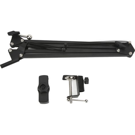 Support de téléphone flexible pour diffusion en direct, installation facile, pince robuste et ergonomique. (1/5)