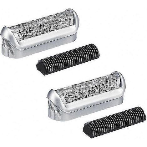 Kit de remplacement pour tête de rasoir avec 2 coupe-grille et lames (1/5)