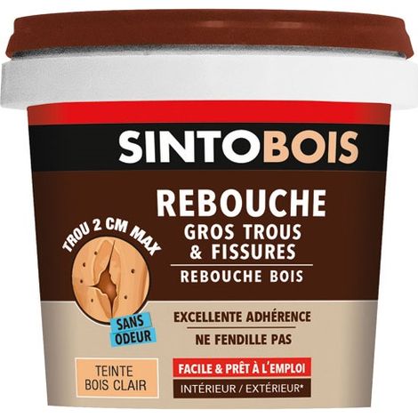 Sintobois Ripara Legno Fori e Fessure 500g Legno Chiaro - Sinto