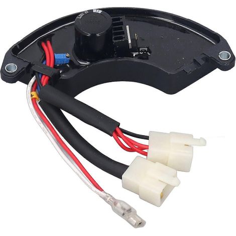 Automatischer Spannungsregler für Generatoren, 3-phasig, 8-adrig, ABS-Gehäuse, 400 V, 220 µF Kondensator, AVR-Spannungsregler