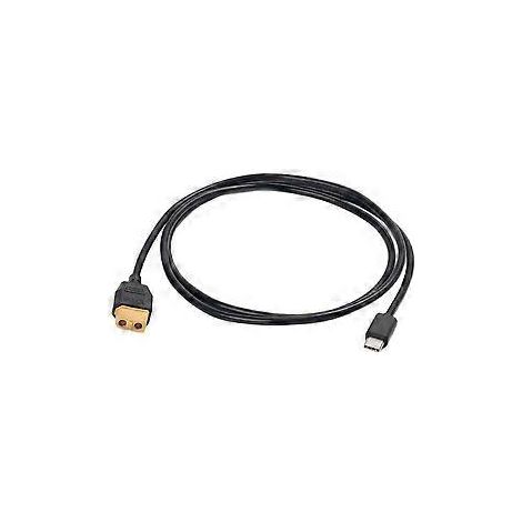 Typ-C-auf-XT60-Ladekabel 100W 20V/5A Schnellladung für Drohnen, Energiespeicher und Outdoor-Geräte