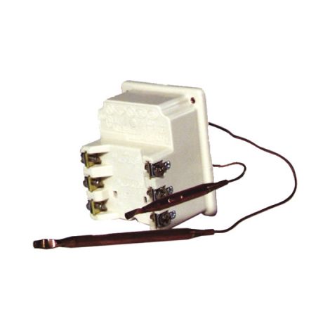 Thermostat de chauffe-eau 2 sondes L370mm S 90°C tripolaire – Régulation précise – Aquastat performant – KBTS900207 – Cotherm
