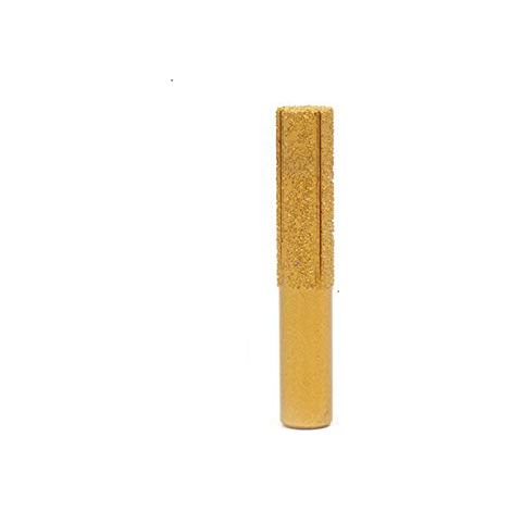 Fraise galvanisée pour marbre, pierre, diamant, queue de 1,27 cm, marbre (1/5)