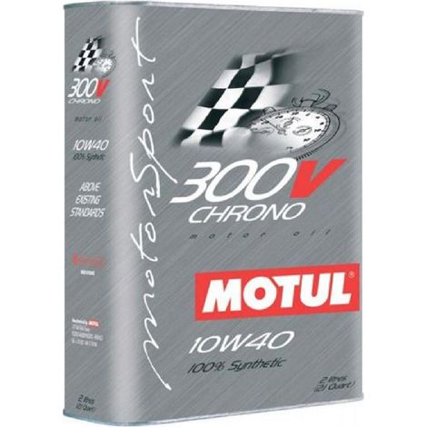 Huile moteur 300V Chrono - 10W40 - 2 Litres