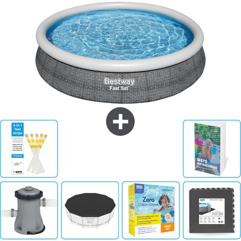 Bestway Bestway Fast Set Ronde - 366x76 cm - 7-pièces S259 (1/5)