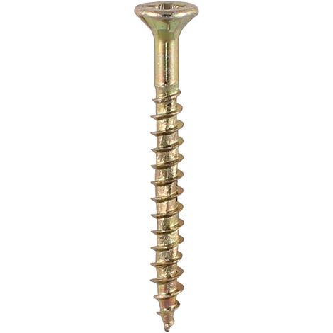 TIMCO Velocity Premium Multi-Use Countersunk Gold Woodscrews - 3.0 x 30