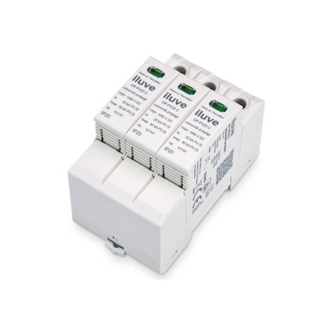 Parafoudre iLuve OP-PV20 PV T2 C 3P 3M 20/40KA 4KV 1000V 742133