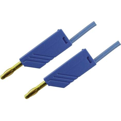 Hirschmann Test & Measurement MLN 200/2,5 BL Messleitung Lamellenstecker 4 mm Lamellenstecker 4 mm 2 (1/3)