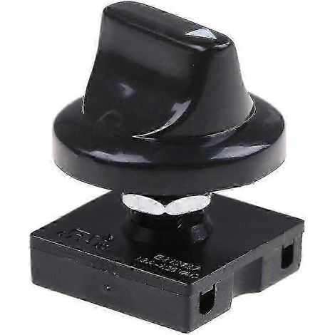 Interrupteur rotatif à 3 vitesses et 4 positions pour ventilateur Shytmv, avec bouton, 13 A, 120 V/250 V (1/5)