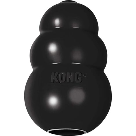 KONG Classic XXL, schwarz - Kauspielzeug aus Naturkautschuk für Hunde