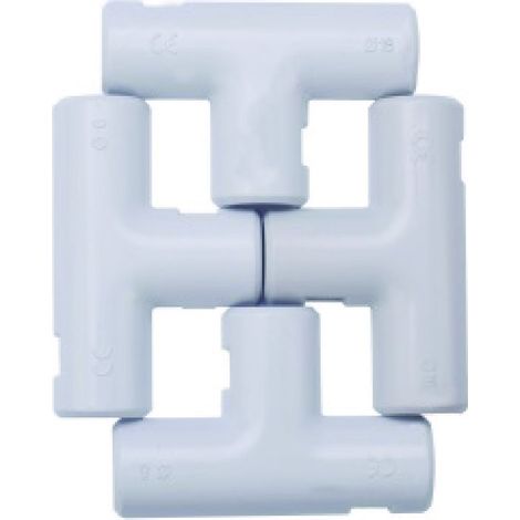 2 PZ Giunto T Ispezionabile Reversibile Per Tubo Rigido Diametro 20mm IP40 Made In Italy