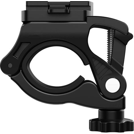 Soporte para luz de bicicleta - Soporte de bicicleta de nailon mejorado, compatible con manillares de 0,86 a 1,39 pulgadas.