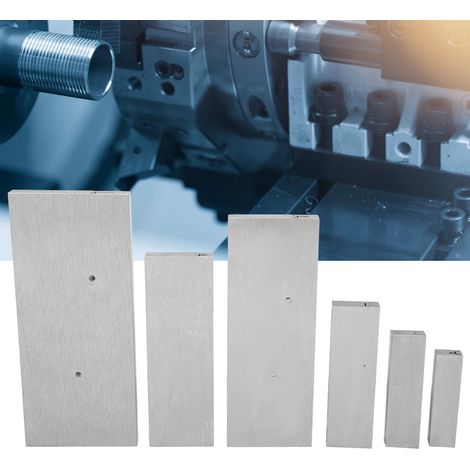 6-teiliges Set aus verstellbaren Stahl-Parallelstücken, Verstellbereich 3/8 - 2-1/4 Zoll für präzise Messungen (1/5)