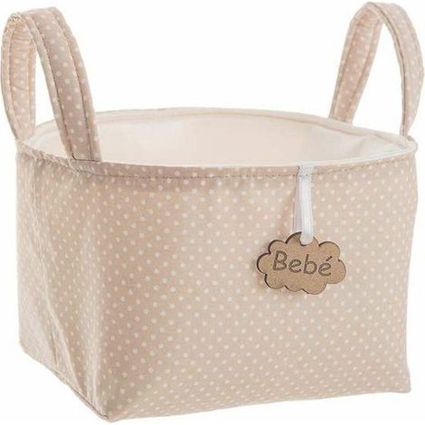 Aufbewahrungskorb bigbuy kids neutral 17x13.5x20 cm