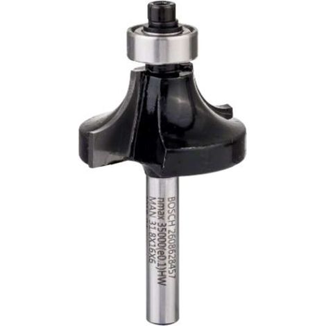 Bosch - Punta per fresa per legno, arrotondata, 25,4x54 mm 2608628457 (1/3)
