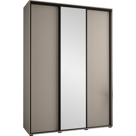 Armario Hartford 493 , 235x180x60cm, Puertas de armario: Correderas, Número de estantes: 0
