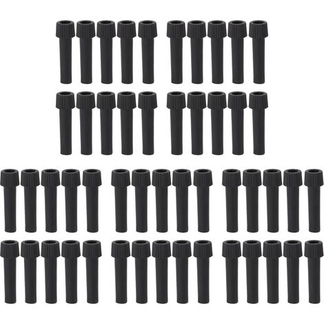 Ortviai Bouton Marche/Arrêt pour Lampe E26/E27 – 50 Pièces, Diamètre 3,5 cm, Matière PVC (1/5)