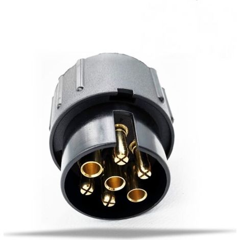 Adaptateur automobile 12V 7/13 plastique Mini convertisseur adaptateur remorque tracteur prise de courant