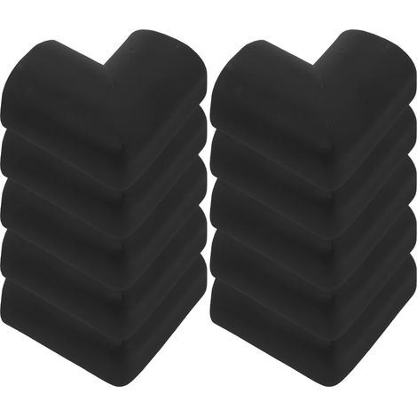 d angle pour meubles et tables 12 pi ces noires pare chocs (1/5)