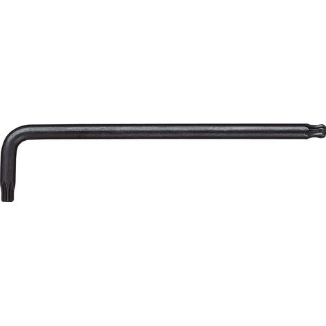 Clé Allen TORX T9 de sécurité de 67 mm de long - Distributeur automatique de billets avec extrémité sphérique sur le côté long