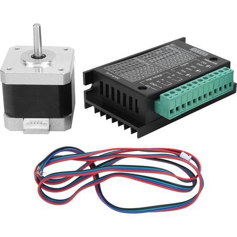 Module de commande de moteur pas à pas 42 pouces, 0,4 Nm, 17HS4401S+TB6600, 4 A
