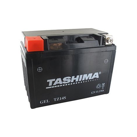Versiegelte Blei-Batterie 12V Gel/AGM, 11,2Ah L: 150, B: 87, H: 110mm, links für Scooter, Motorräder. - Batterie zum Einfüllen von Säure A