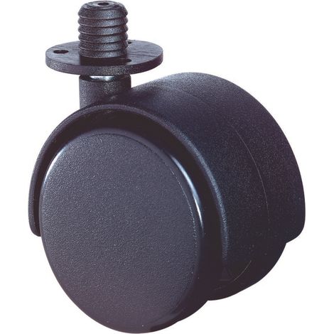 Kunststoff-Doppelrolle Ø 40 mm mit Einschlaghülse (1/2)