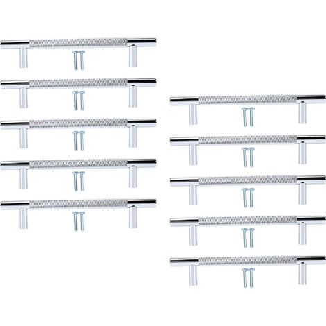 Furniture Handles, Set of 10, 128mm Hole Spacing (1/5)