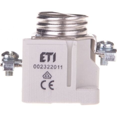 Portafusibles 1P E27 DII 25A 500V EZV 25-ZP 002322017