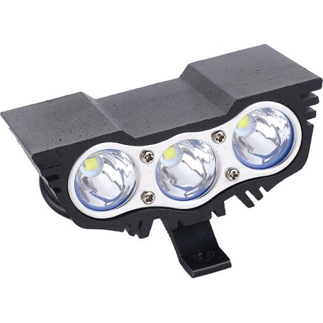 Weiße Front-Zusatzscheinwerfer 12V-85V 3 Hochleistungs-LEDs wasserdicht, zusätzliche Motorradbeleuchtung, robuste Zusatzscheinwerfer. (1/5)