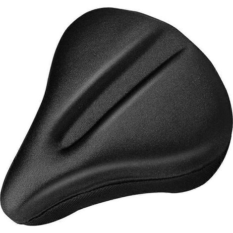 Housse de selle de vélo en mousse épaisse, extra douce, avec revêtement résistant à l'eau et à la poussière. (1/5)