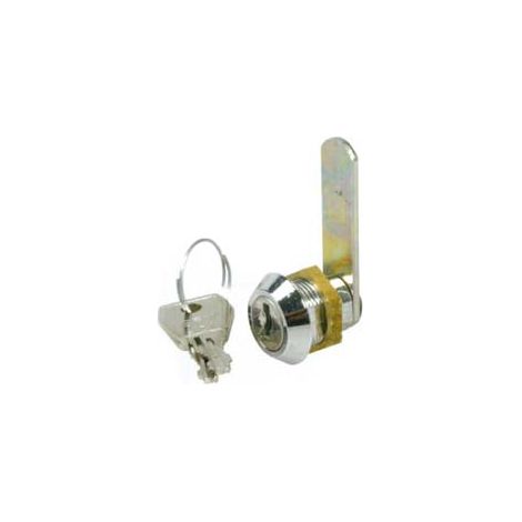CILINDRI A LEVA PER ARMADIETTI 151- - mm.15 finitura cromata - 5 pezzi IBFM