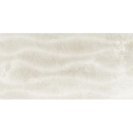 Echantillon faïence effet béton SELECT (Décor vague beige) - Coloris: décor vague beige