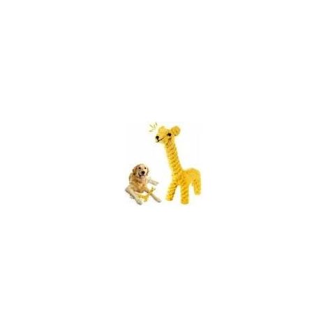 Jouets à mâcher en corde pour chiens, jouets à mâcher pour chiots, brosses à mâcher pour chiens, jouets pour animaux de compagnie en corde de coton en forme d'animaux (1/4)