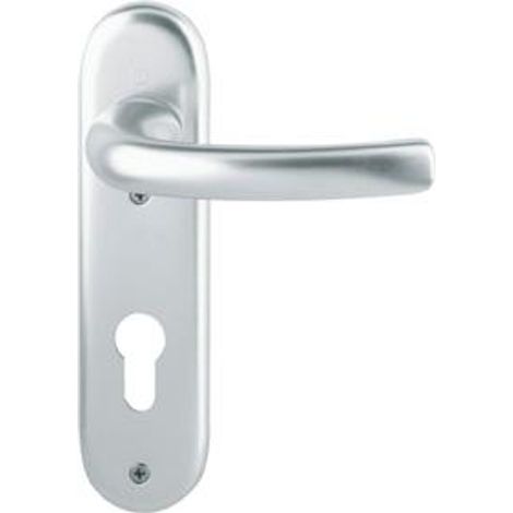 HOPPE Kurzschildgarnitur Tôkyô 53/273KP/1710 Alu.F1 PZ rd Wechselgrt - 2805515 (1/5)