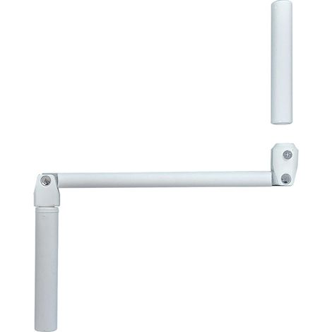 Manovella in acciaio laccato, H.415 x L.20 x P.20 mm AFBAT (1/3)